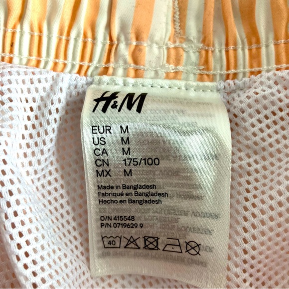 H&M men's swim trunks, cactus pattern, size medium, NWOT - Picture 5 of 6